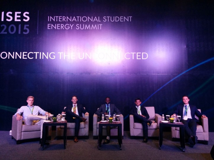 From left to right: Imperial students Aleksandrs Svilans, Pietro Dalpane, Ademola Okuwoga, Dagoberto Cedillos Alvarado, Pol van der Pluijm.