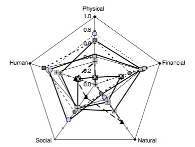 Example of Impact Assessment Result for Various Technology of Power Generation using SUREDDS (Cherni, Judith A., 2006. Energy supply for sustainable rural livelihoods. A multi-criteria decision-support system, Energy Policy 35 (2007) 1493–1504.)