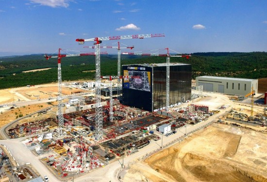 Recent picture of the ITER site