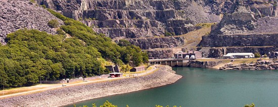 The Dinorwig pumped-storage hydroelectric scheme
