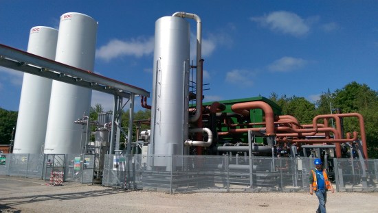 Highview's Liquid air energy storage demonstration plant