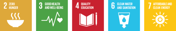 Five of the UN's Sustainable Development Goals that are impacted by or are access to energy