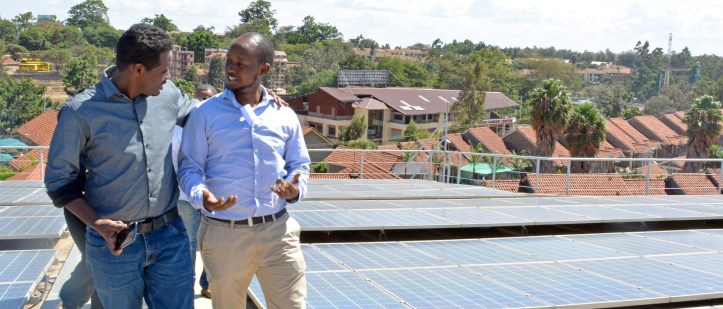 People from the Strathmore Energy Research Centre